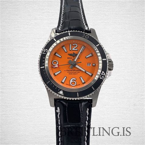 breitling quadrante arancione|Migliori orologi Breitling .